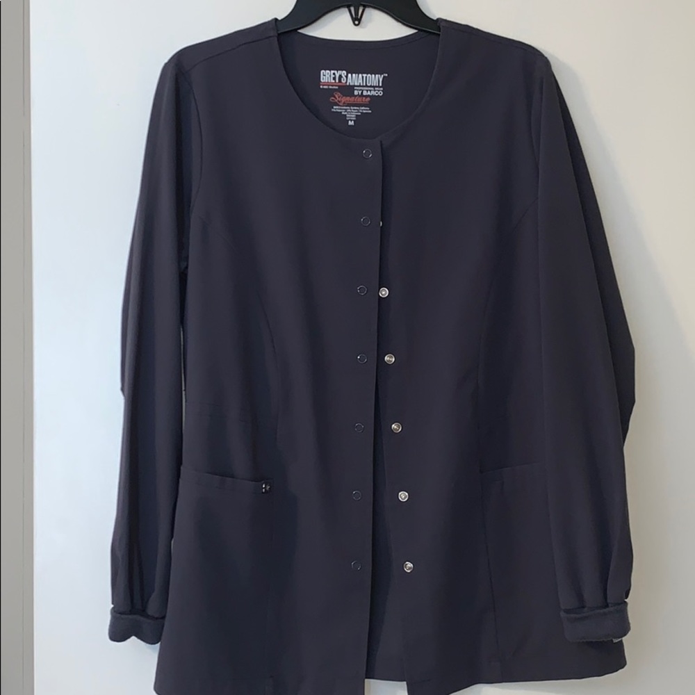 Gray greys anatomy scrub jacket